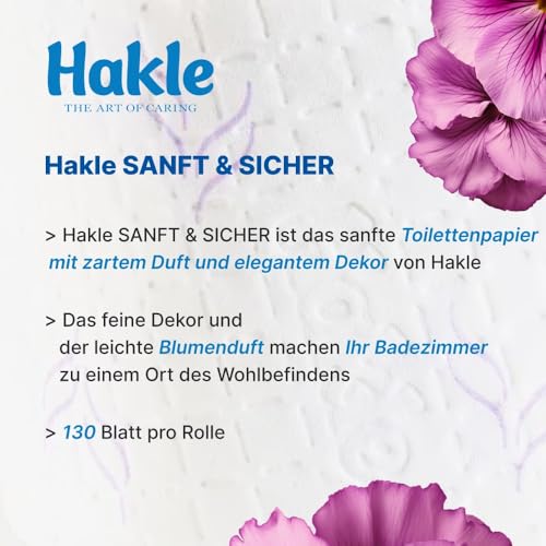 Hakle Sanft & Sicher Toilettenpapier 72 Rollen 4-lagig FSC