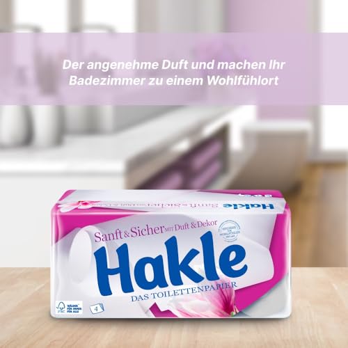 Hakle Sanft & Sicher Toilettenpapier 72 Rollen 4-lagig FSC