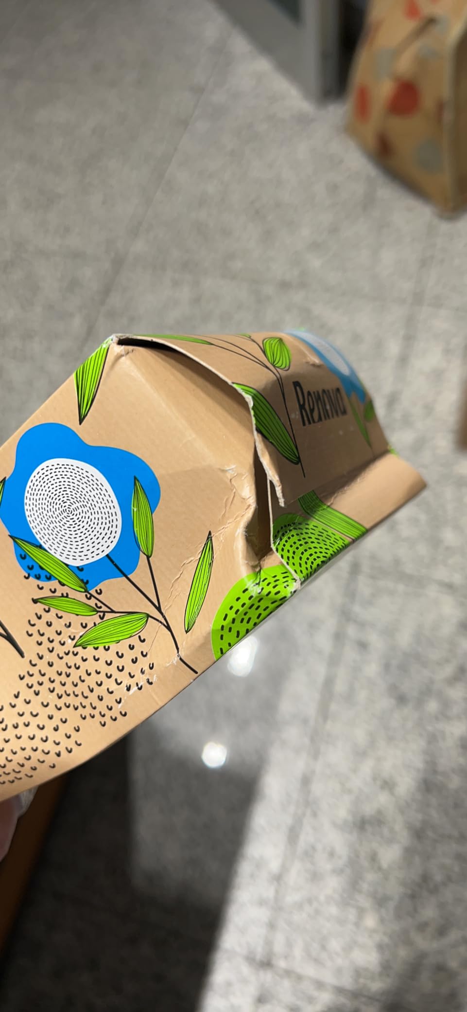 Renova Tissues 100% RECYCLED Facial Tissues Taschentücher 70 Stück unparfümiert