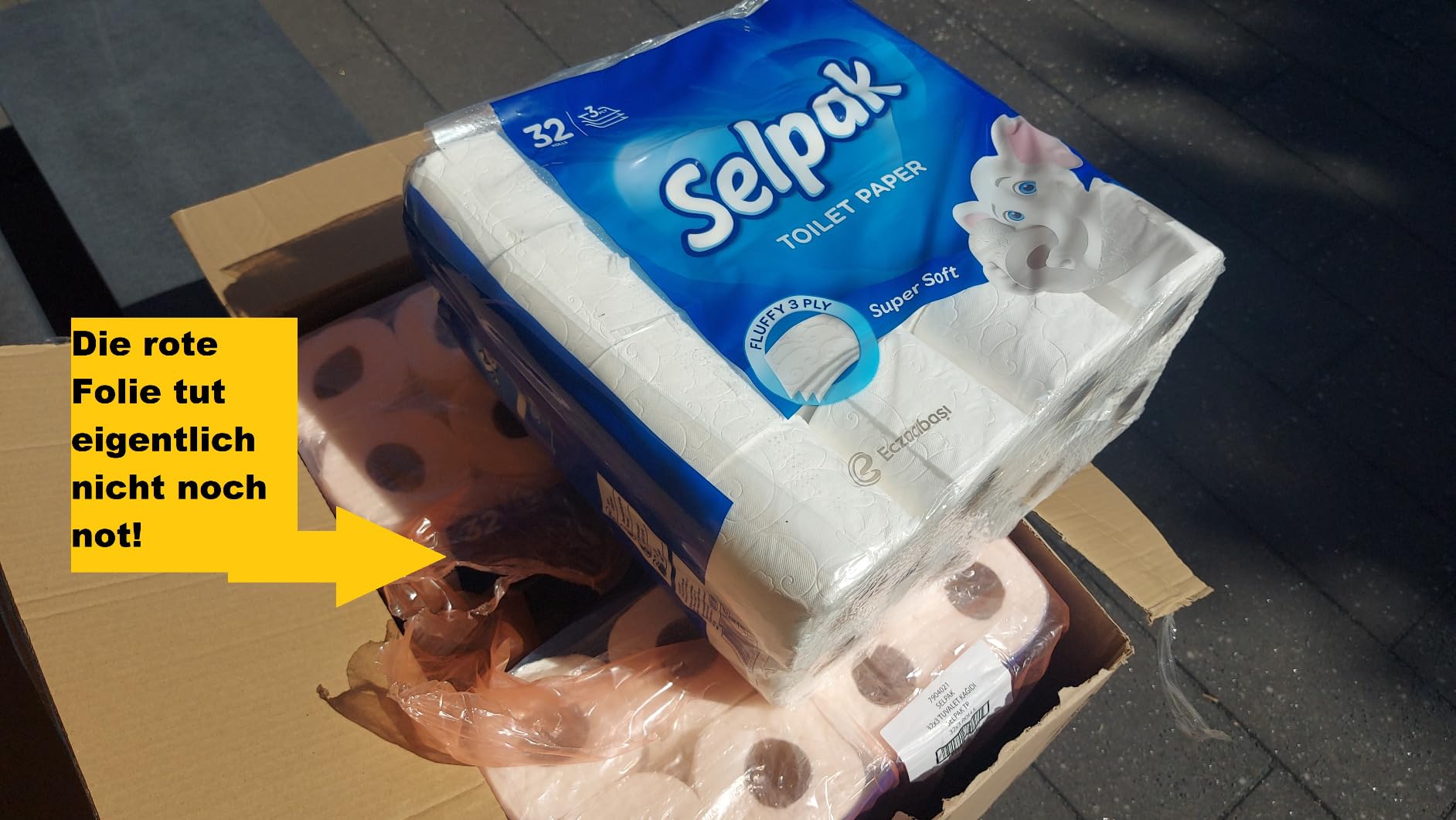 Selpak Toilet Papers Toilettenpapier 96 Rollen, 3-lagig, 140 Blatt