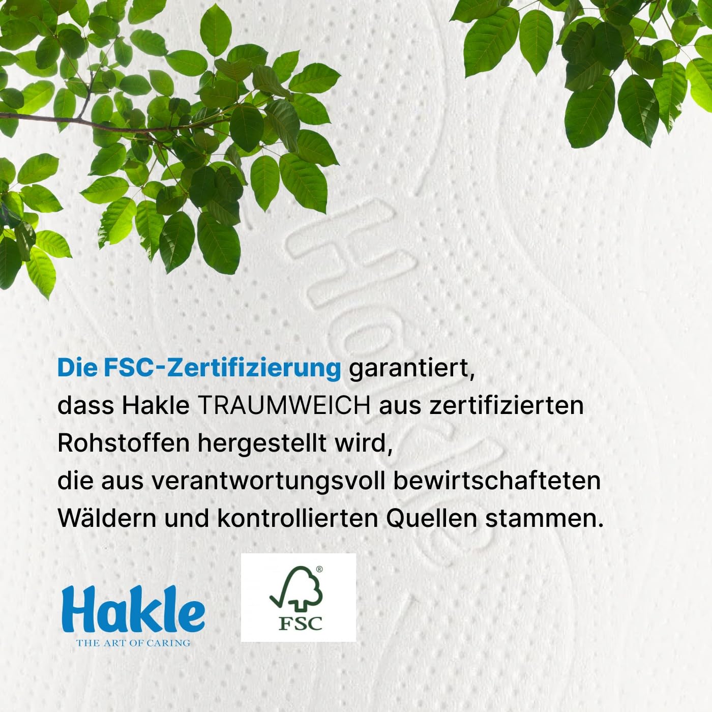 Hakle Traumweich Toilettenpapier 16 Rollen, 4-lagig