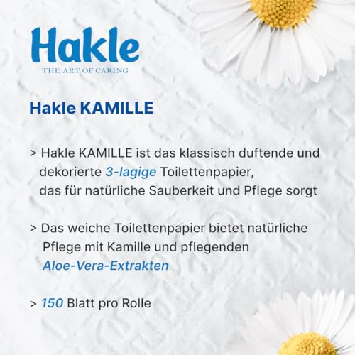 Hakle Kamille Toilettenpapier 24 Rollen, Kamillenduft