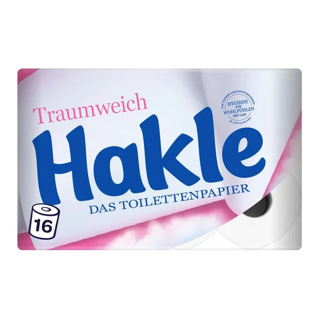 Hakle Traumweich Toilettenpapier 16 Rollen, 4-lagig