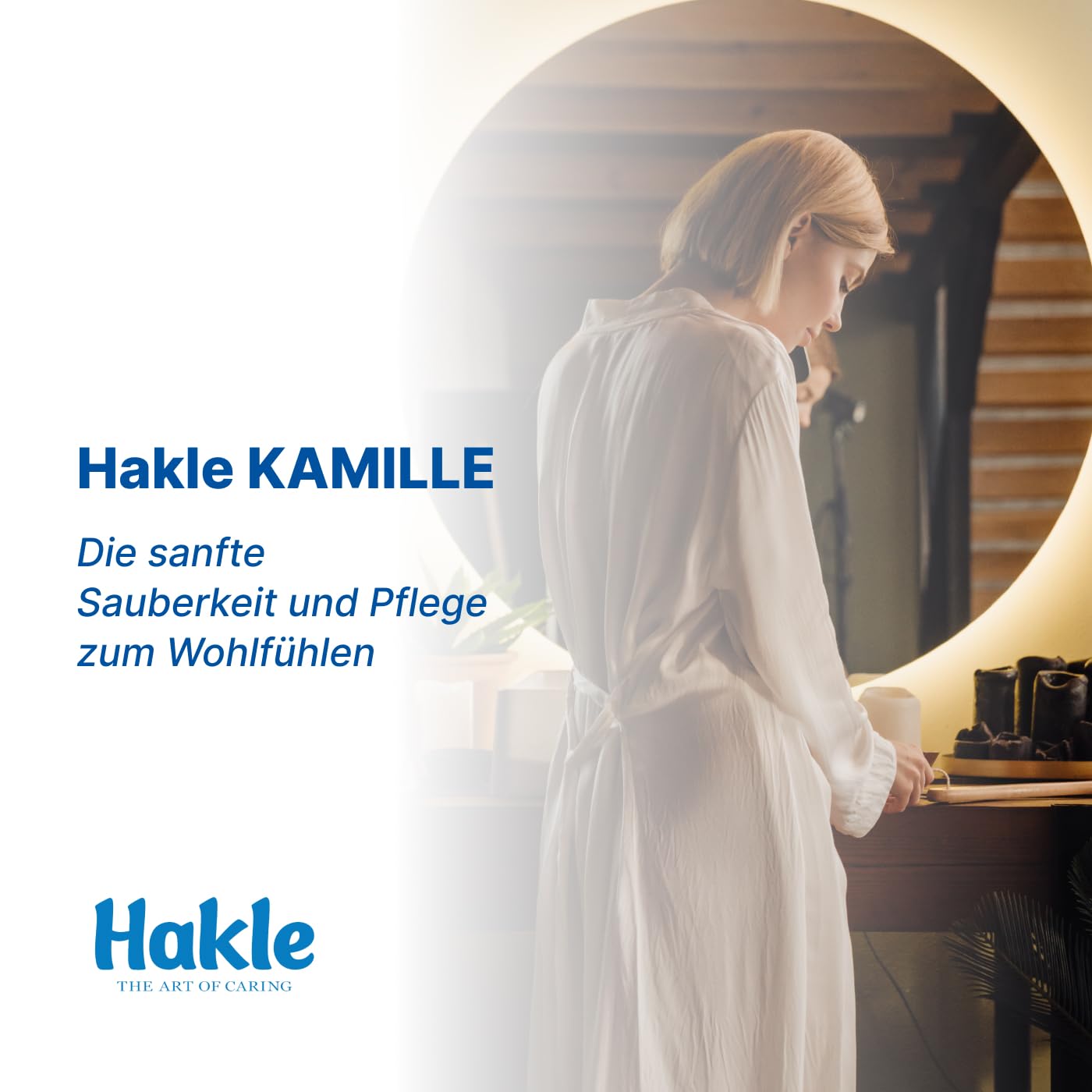 Hakle Kamille & Aloe Vera feuchtes Toilettenpapier, 12 Packungen