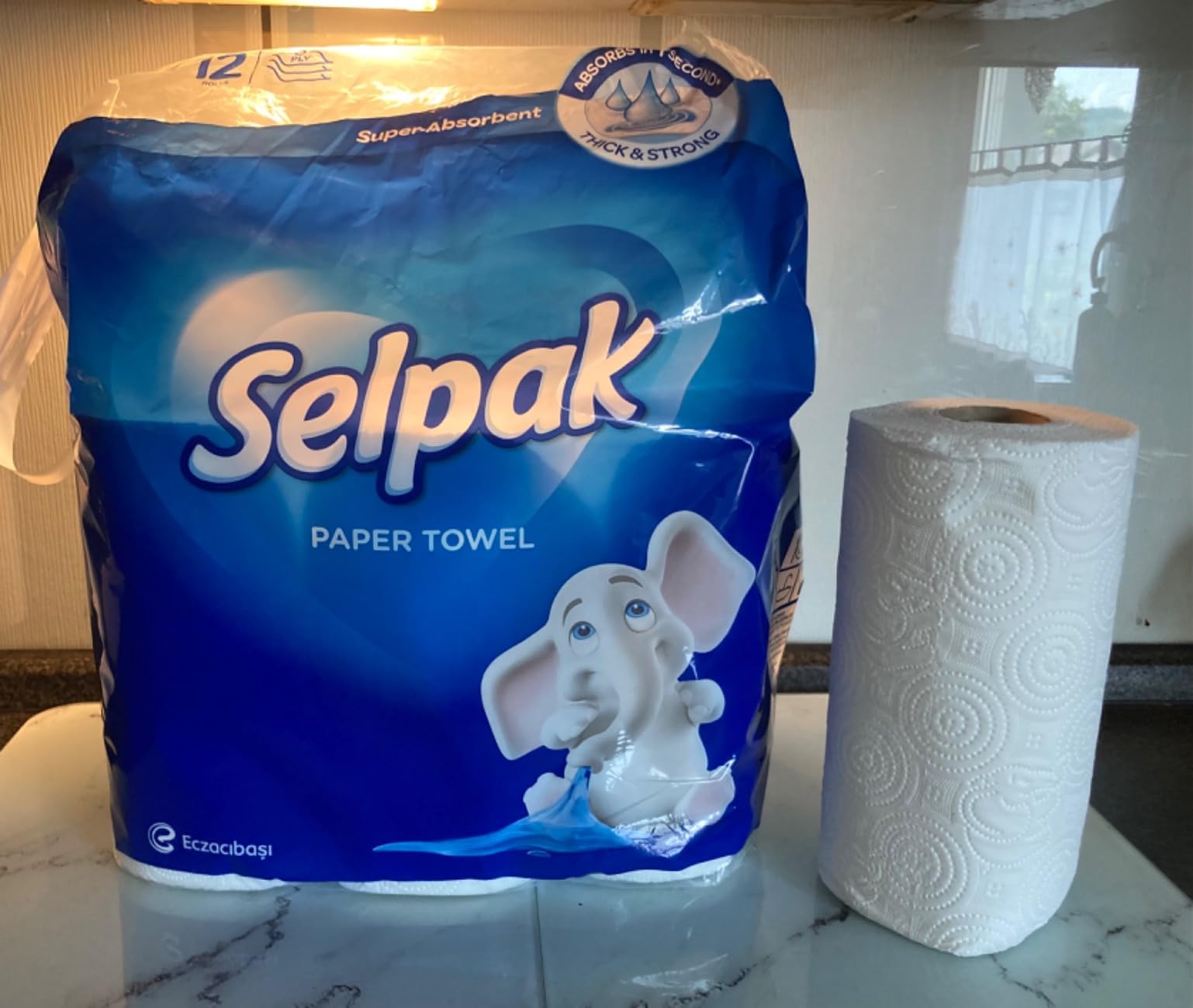 Selpak Paper Towels Papierhandtücher, 4er-Pack, 3-lagig
