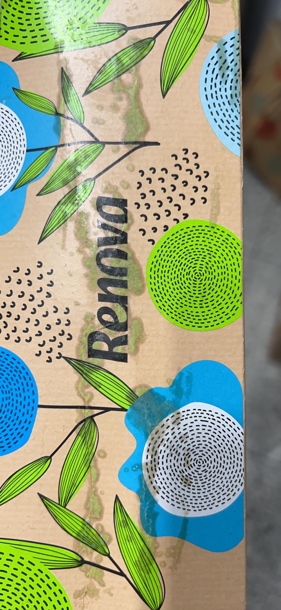 Renova Tissues 100% RECYCLED Facial Tissues Taschentücher 70 Stück unparfümiert