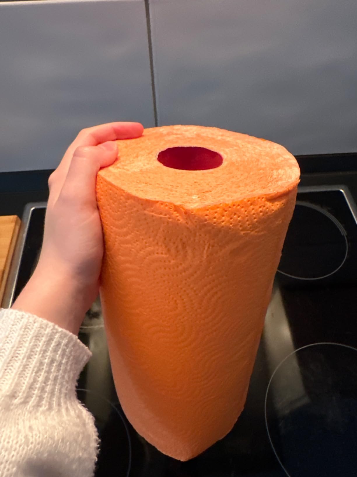 Renova Kitchen Roll ORANGE Küchenrolle 1 Rolle, orange