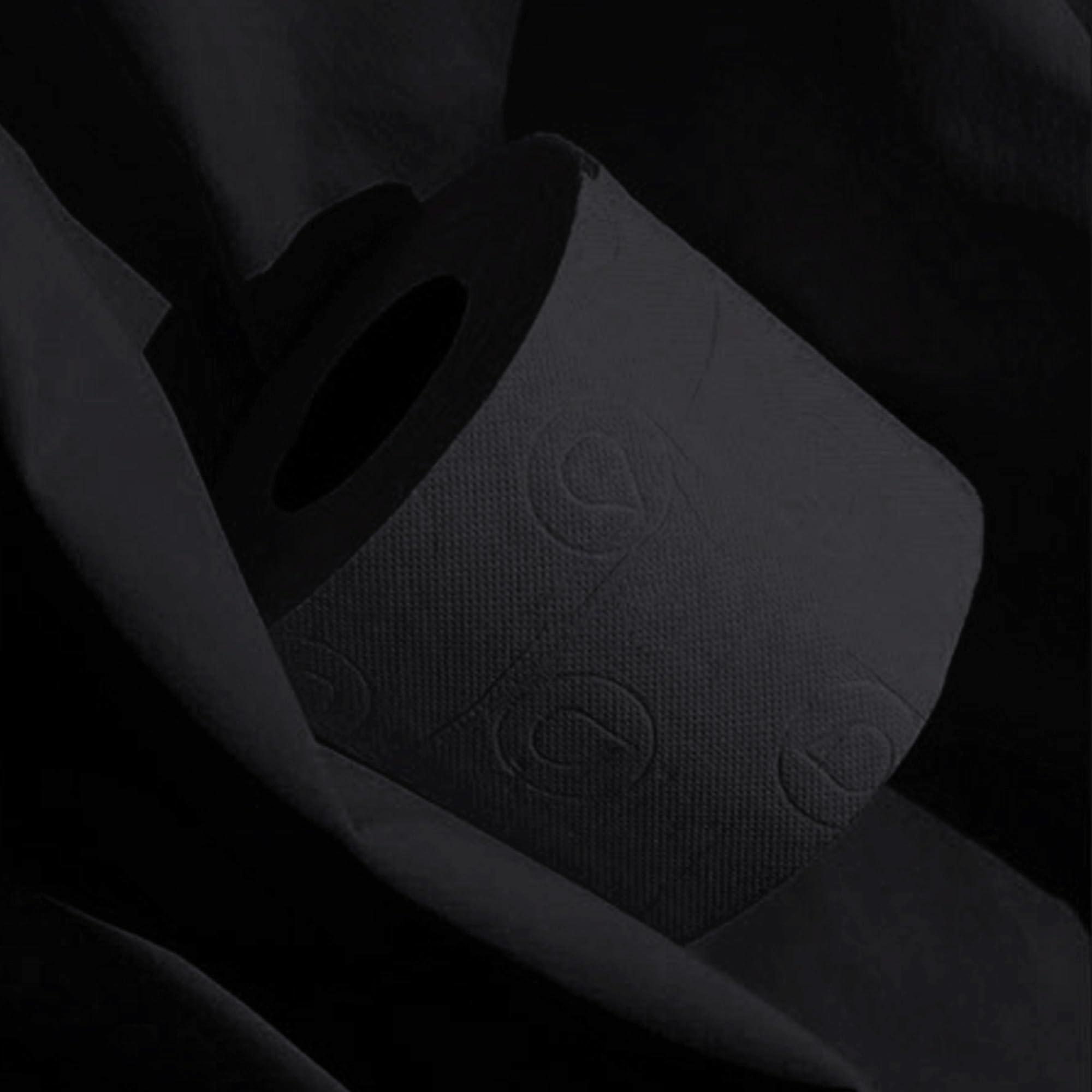 Renova Toilet Paper Black Label Toilettenpapier 6 Rollen, schwarz