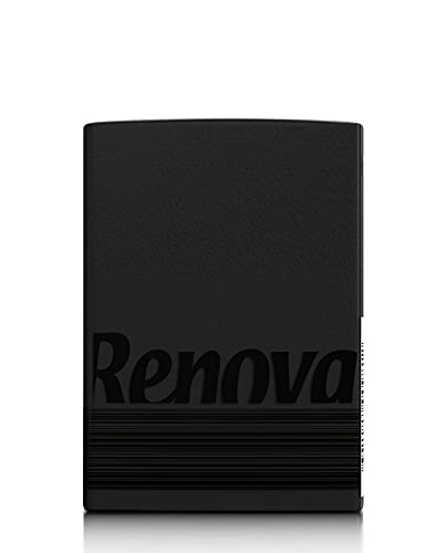 Renova Tissues Schwarze Kompakt Taschentücher 6 Päckchen, schwarz