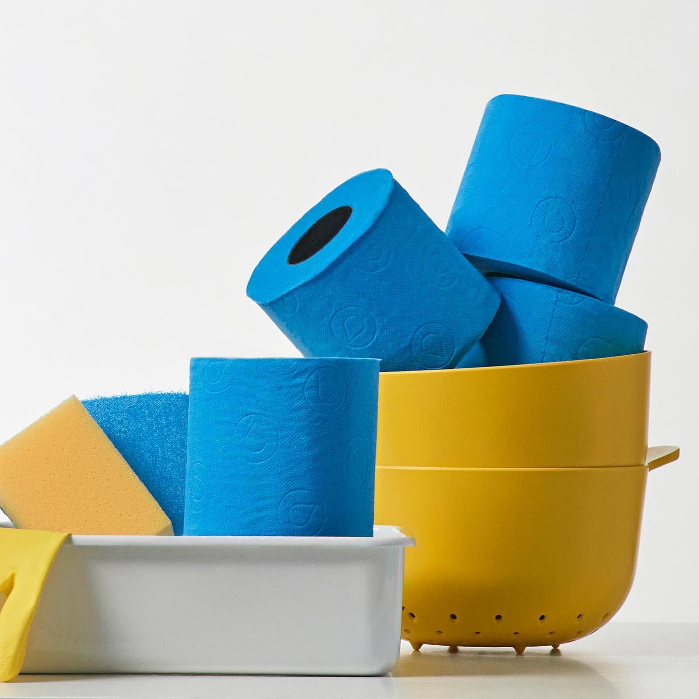 Renova Blue Toilettenpapier 6 Rollen, 3-lagig