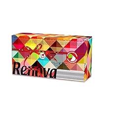 Renova Tissues TWO COLOUR Facial Taschentücher, 80 Stück, 3-lagig