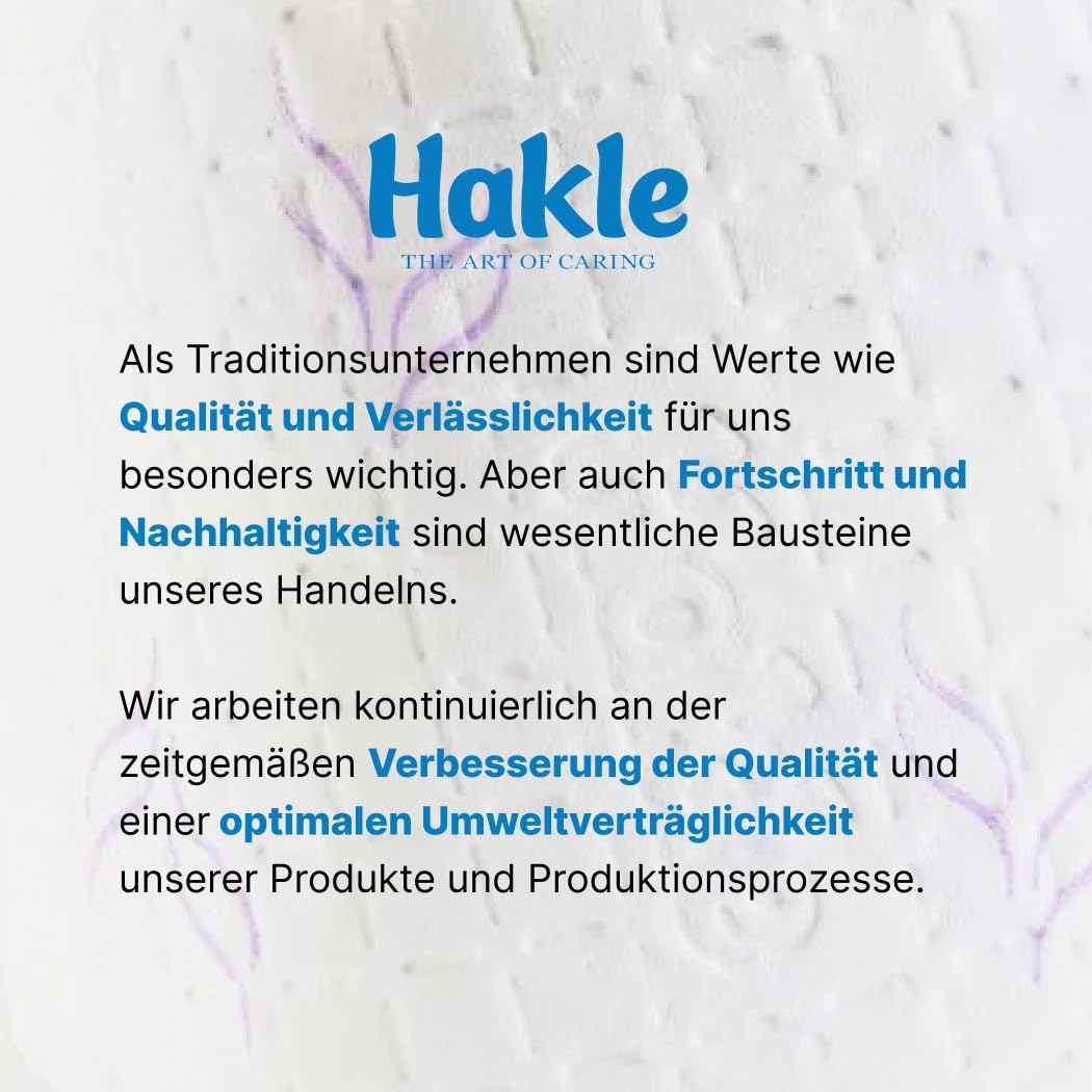 Hakle Sanft & Sicher Toilettenpapier 40 Rollen 4-lagig