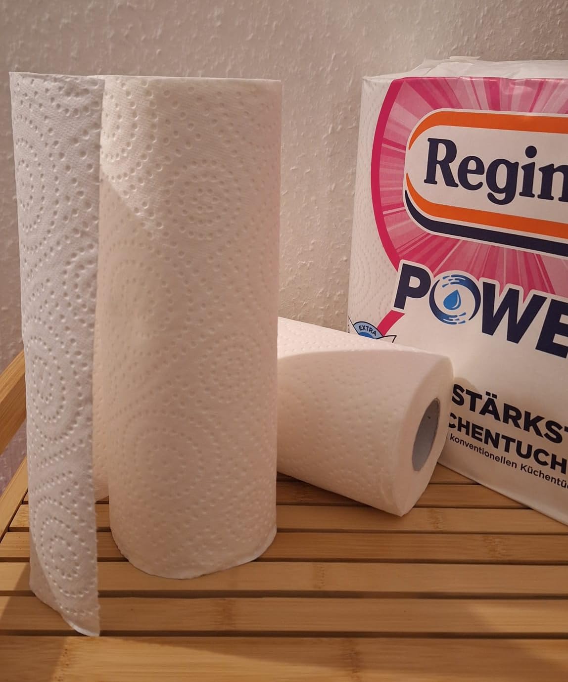 Regina Power 24 Küchenrollen Küchentücher, 2-lagig und nass wiederverwendbar