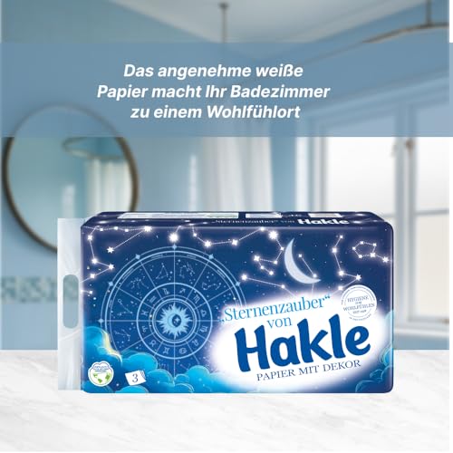 Hakle Dekor Wanderlust Toilettenpapier, 48 Rollen, 150 Blatt, 3-lagig