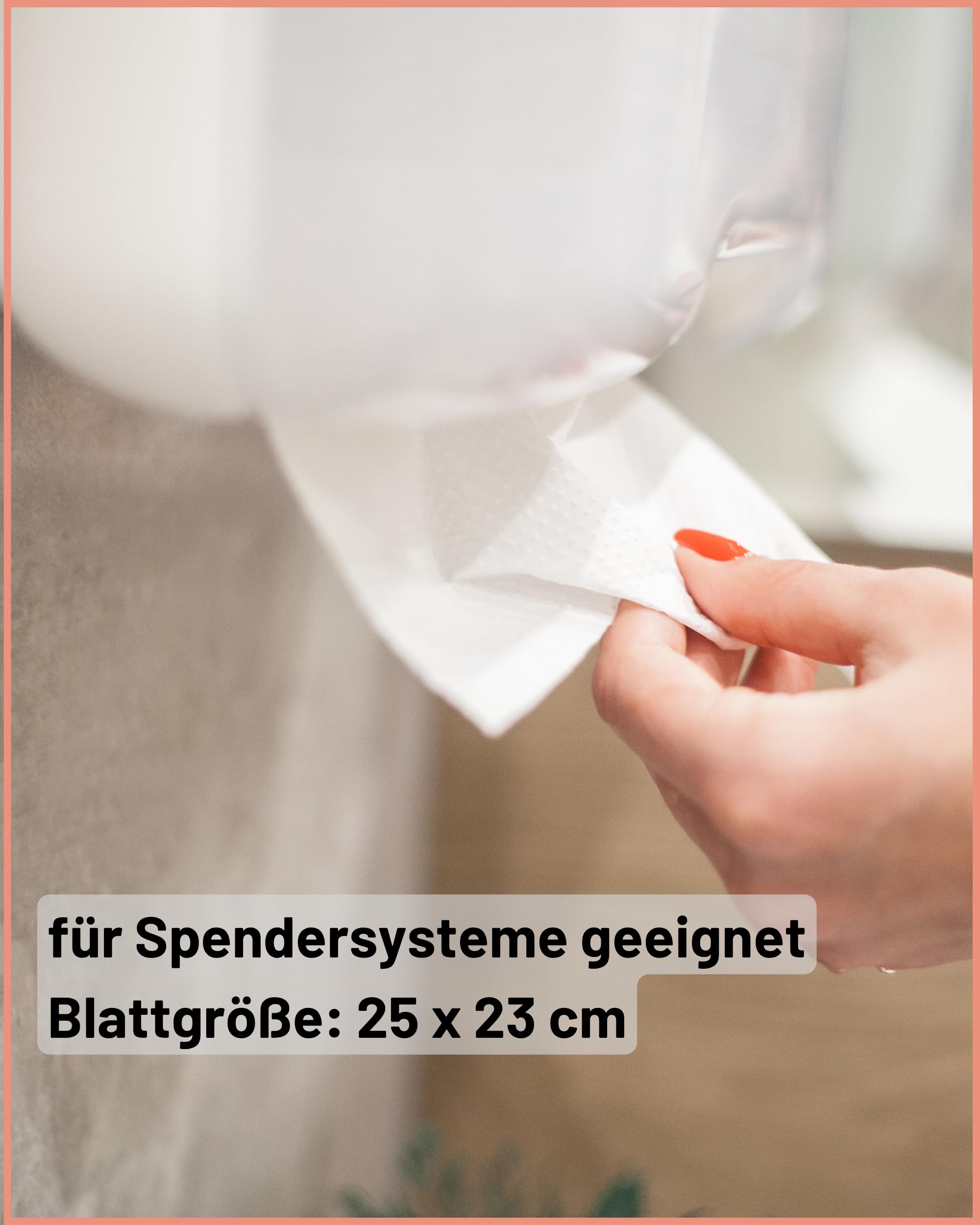 Glücksblatt Handtücher Papierhandtücher V-Falz, 3000 Blatt, 2-lagig