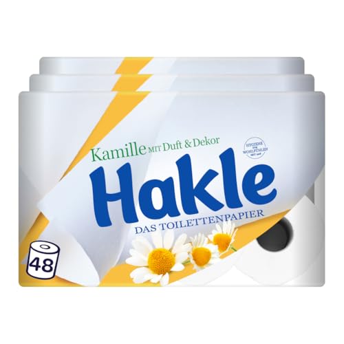 Hakle Kamille Toilettenpapier 48 Rollen, Kamillenduft